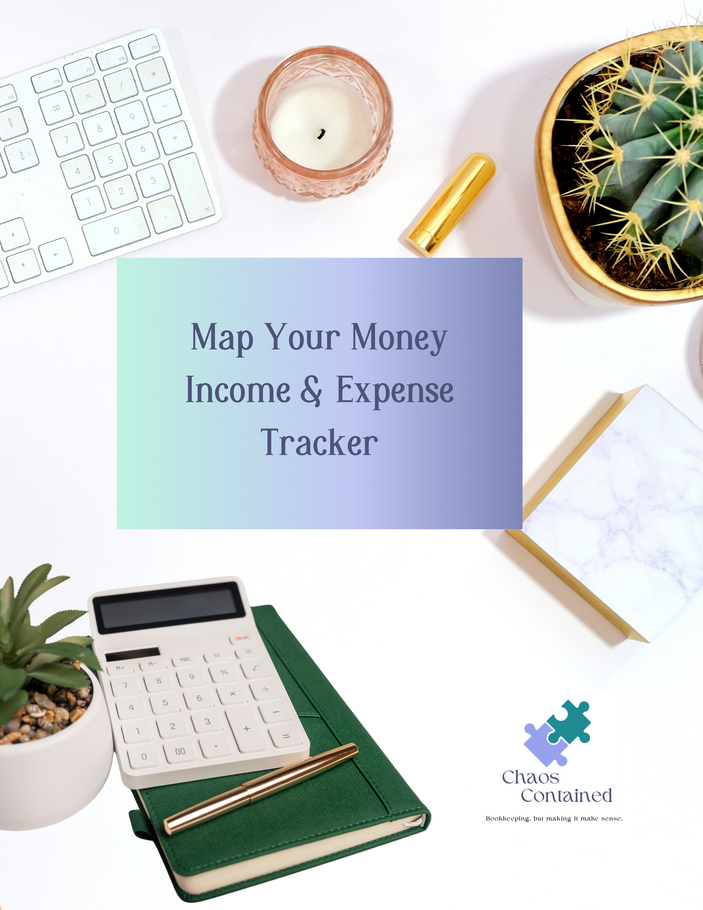 Map Your Money Income & Expense Tracker
